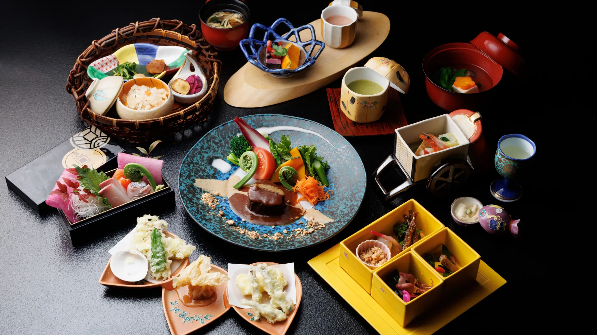 追分旅館 料理