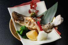 - 岩魚塩焼き