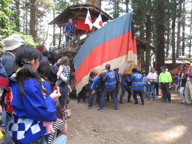 5／5　須々岐水（すすきがわ）神社例大祭『お船祭り』が行われます。