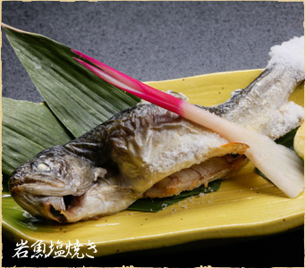 岩魚塩焼き